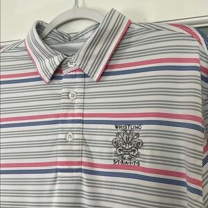 Straight Down Golf Polo | Whistling Straits | L